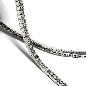 1.00 ct Diamond 10K White Gold Bracelet Certificate